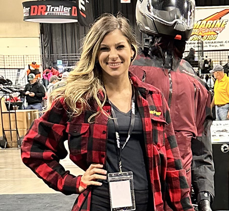 promotional model in Detroit