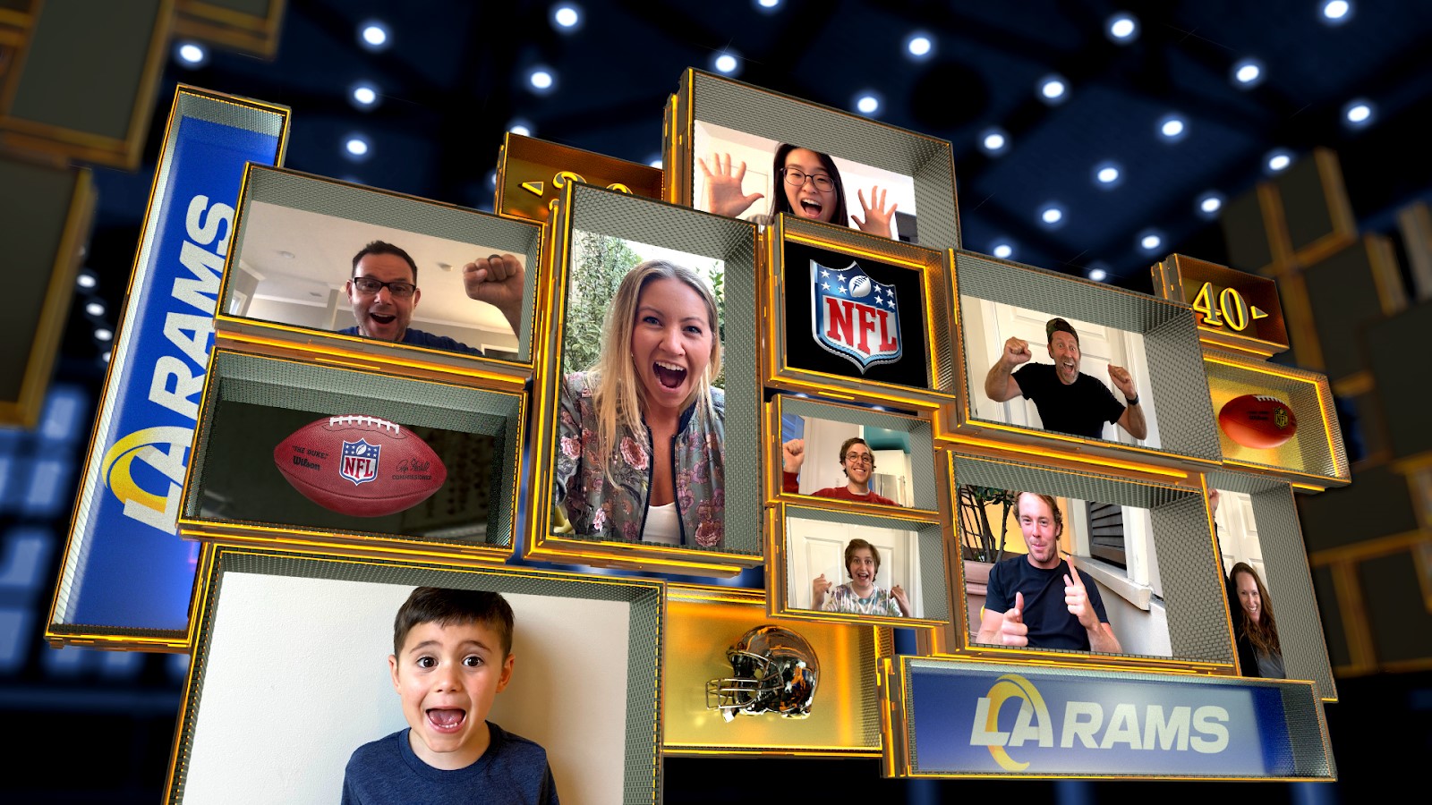 Virtual Fans - copyright GeekWire